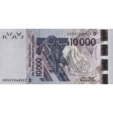 P418Da Mali - 10000 Francs Year 2003